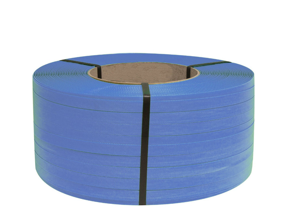 Полипропиленовая лента ПП - 12 мм х 0,7 мм синяя